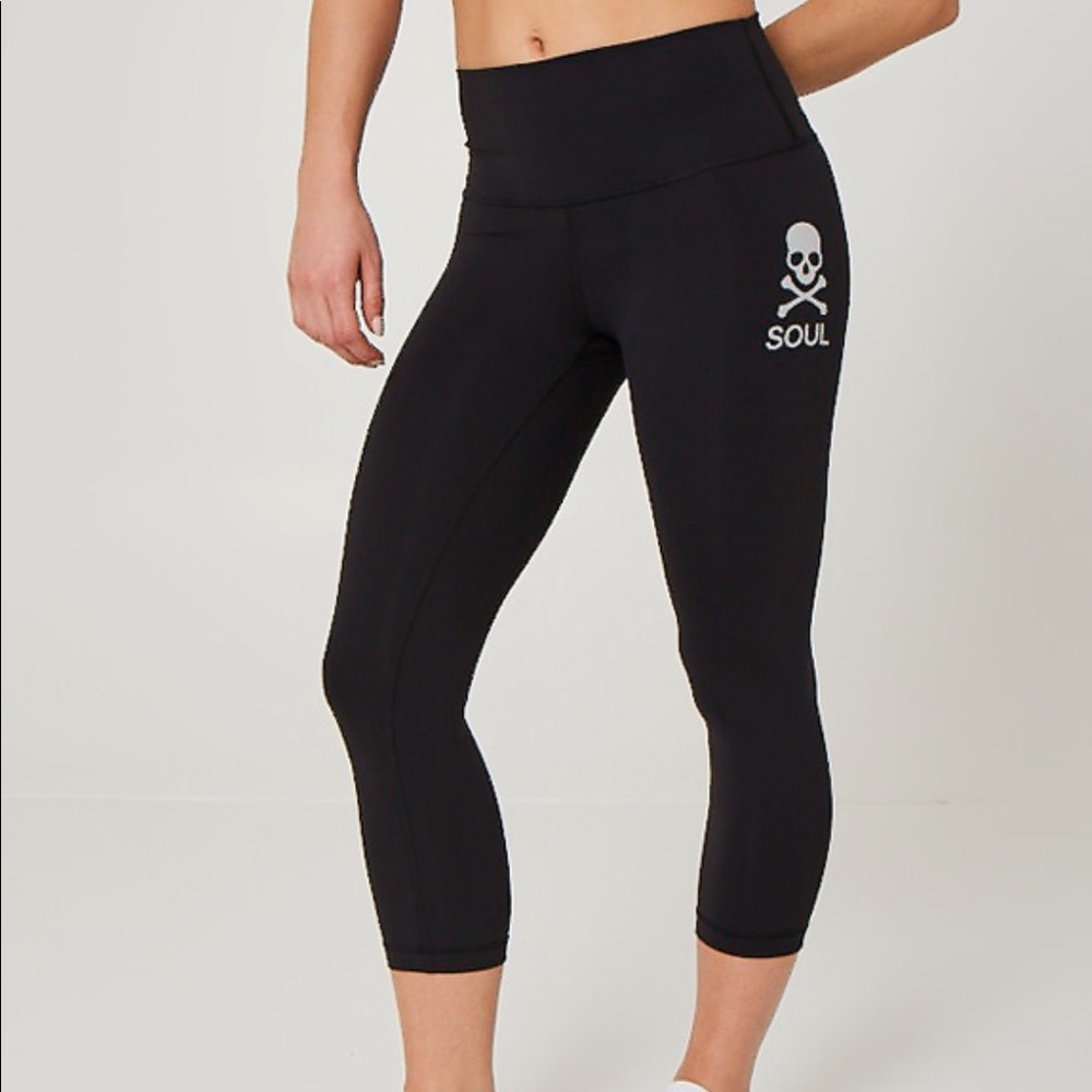Lululemon Wunder Under Crop Soulcycle